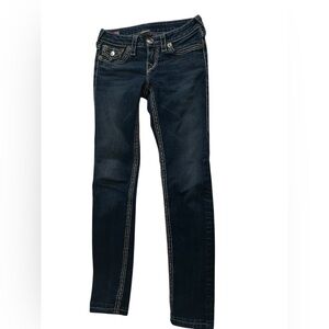 True Religion Dark Indigo Skinny Jeans